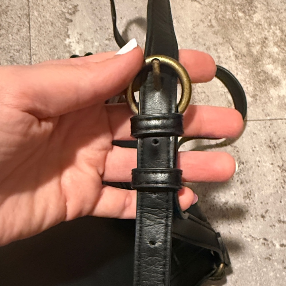 Universal Thread Black Quilted Shoulder Bag - image 7